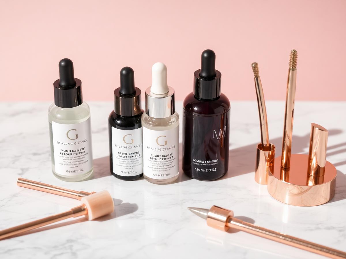 Medical-grade skincare serums used in Skin Version facials