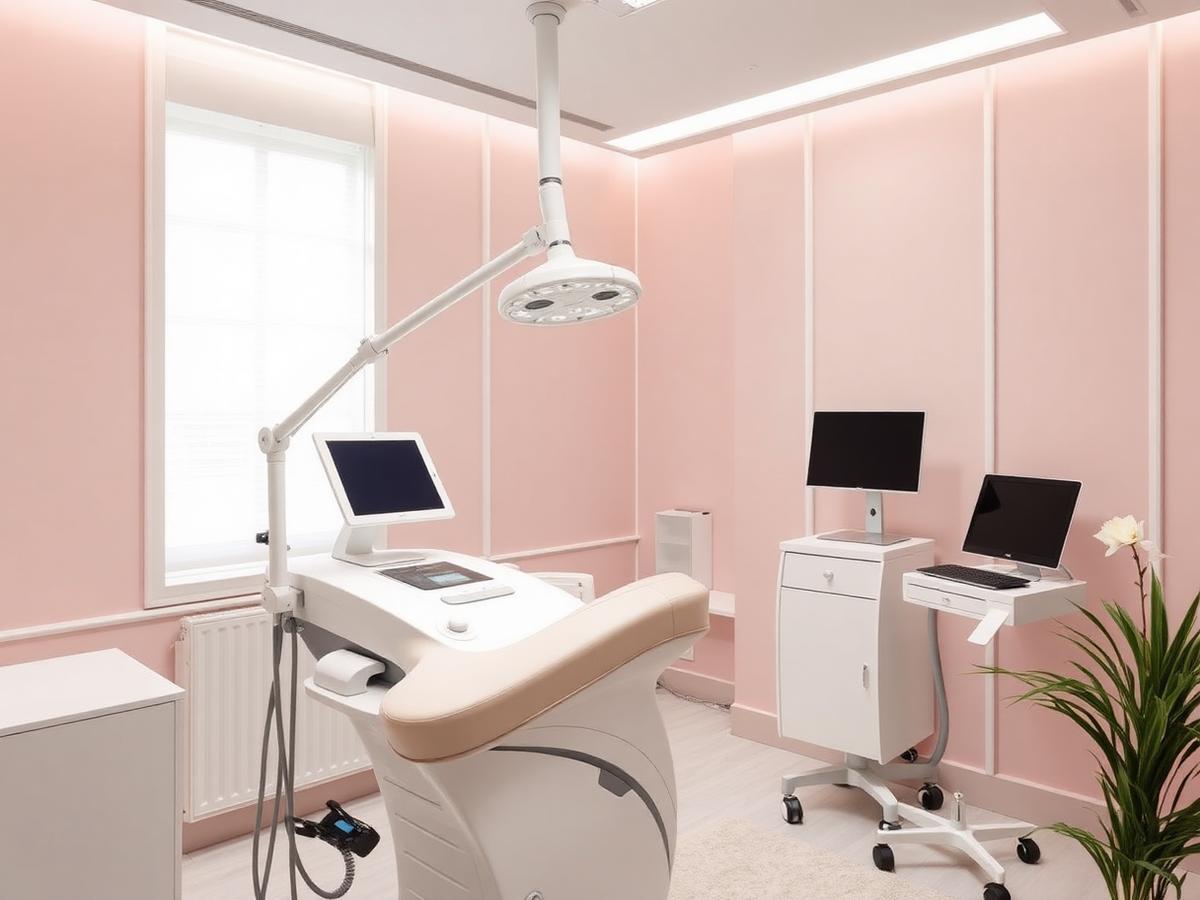 Advanced laser platform in the Skin Version treatment room