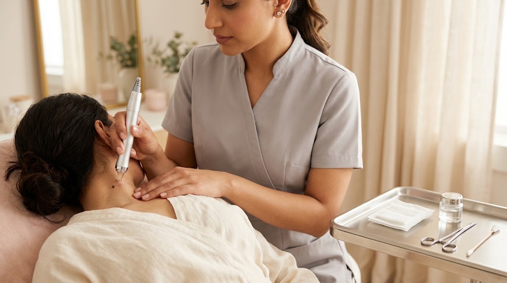 Skin Tag Removal treatment procedure at Skin Version Aesthetic Clinic